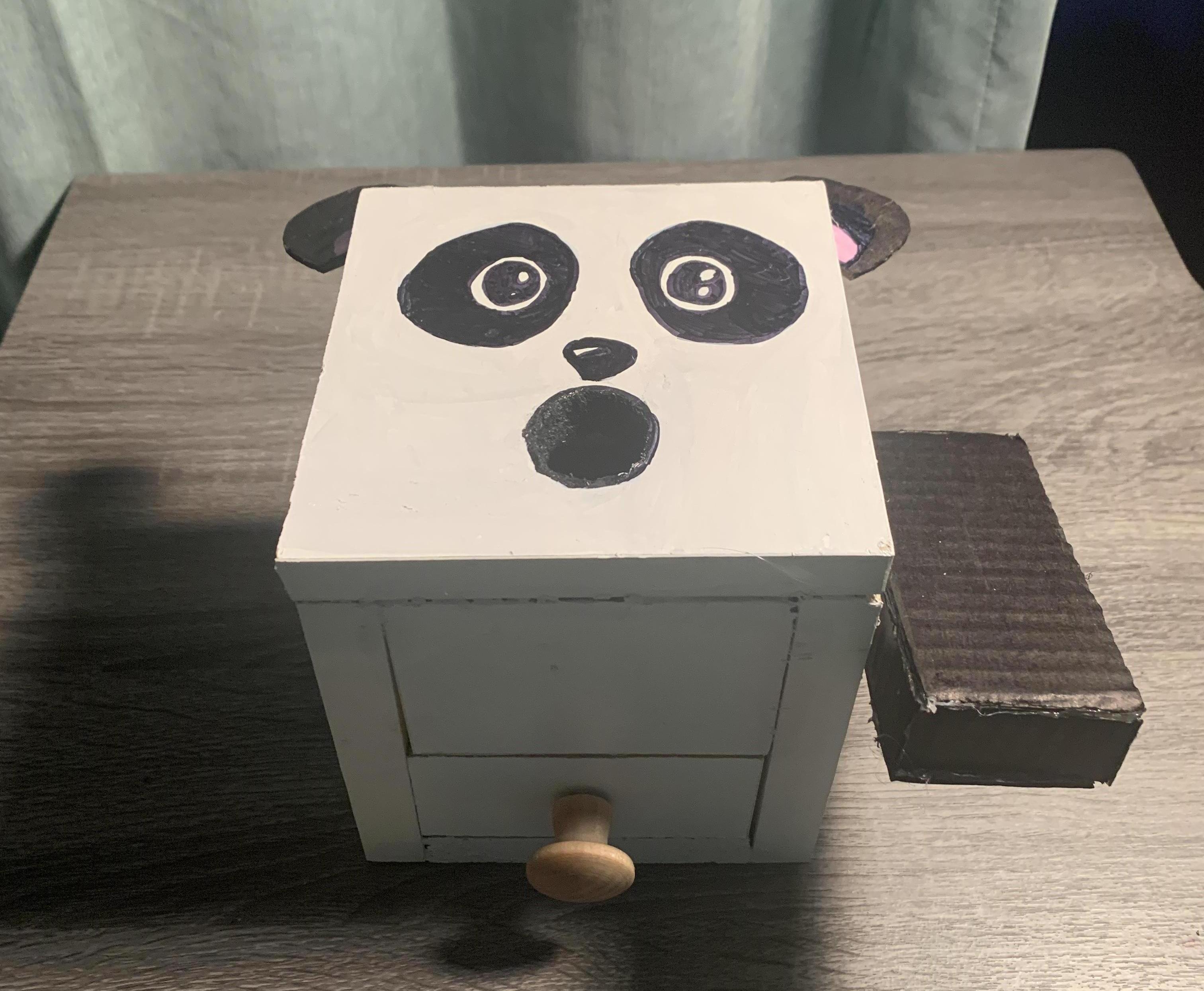 Hungry Panda Coin Box