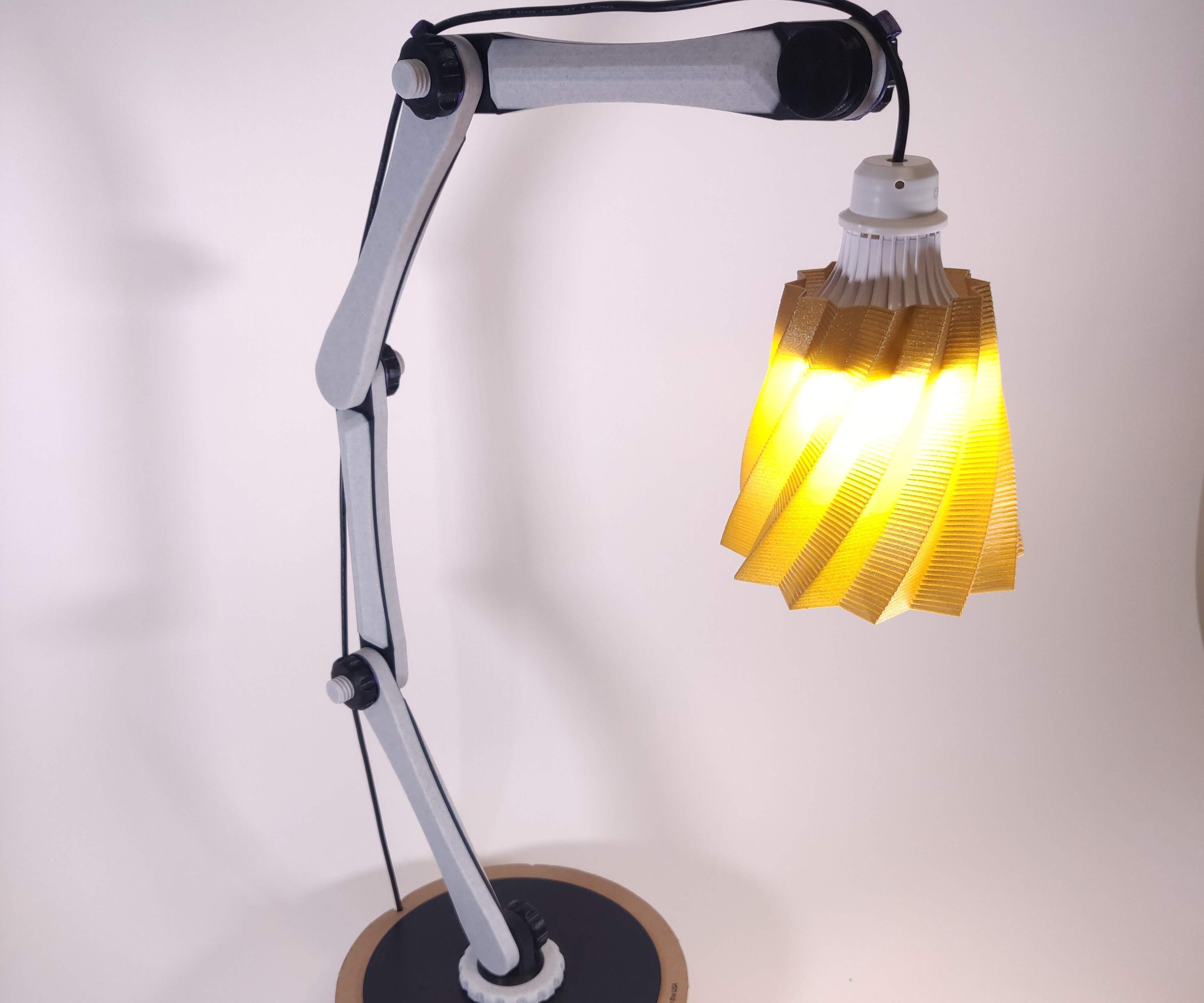 Capacitive Touch Lamp Made With Protopasta Conductive PLA