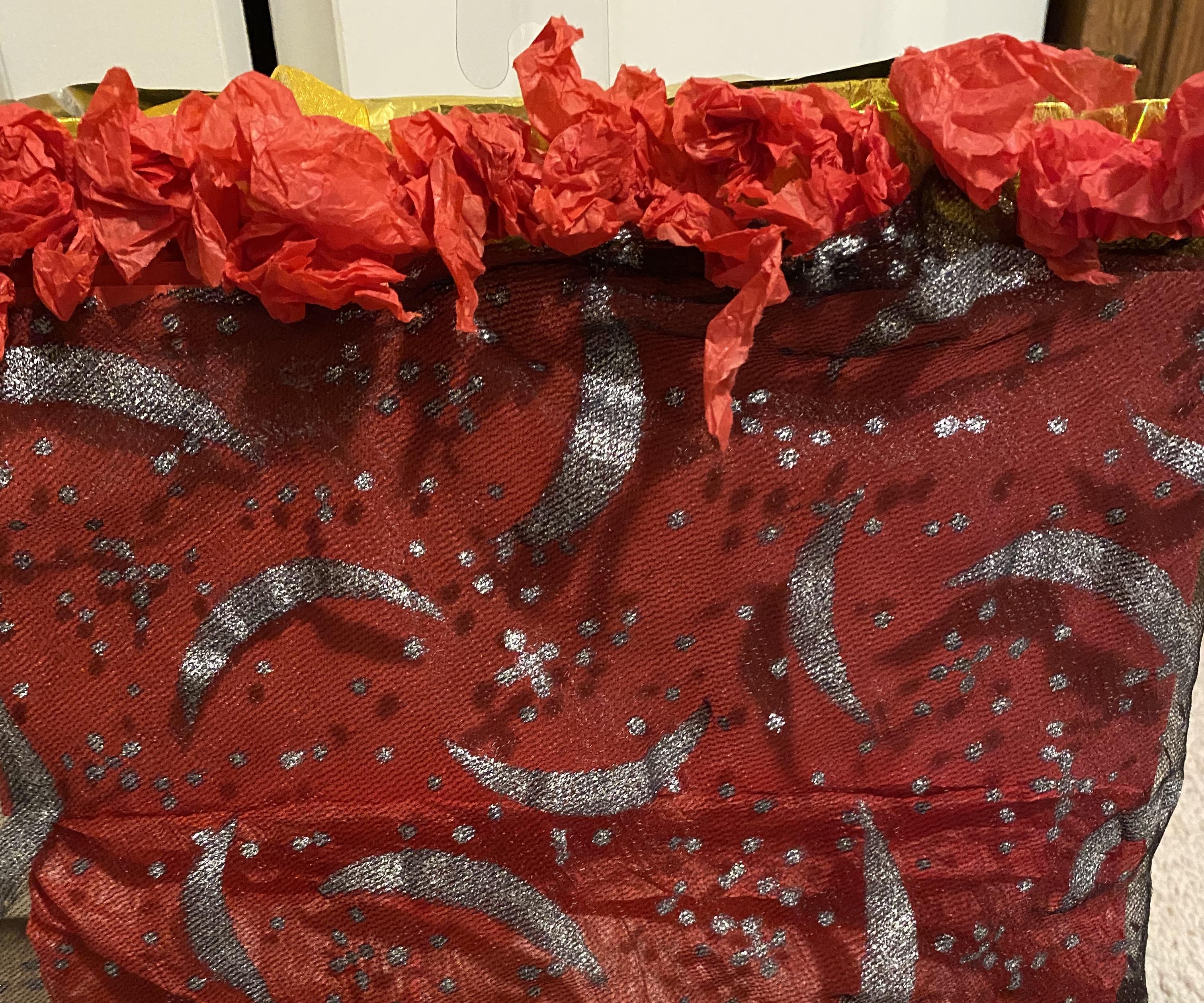 Making a Halloween Bag Out of Scraps