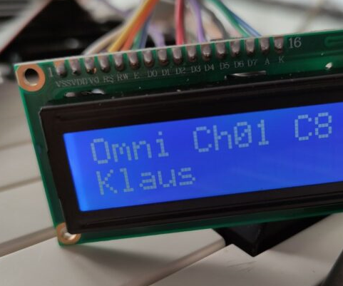 Kurzweil K1000 K1200 Display Replacement PCB