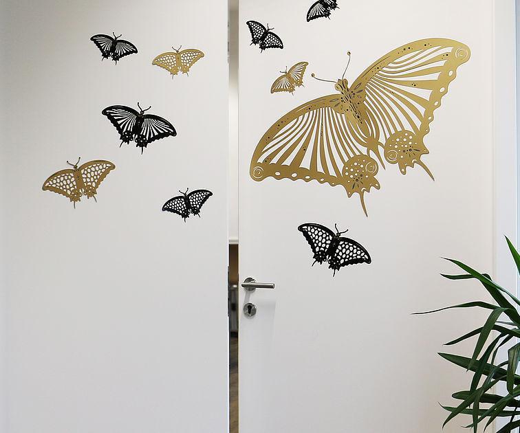 Laser Cut Butterfly Wall Sticker