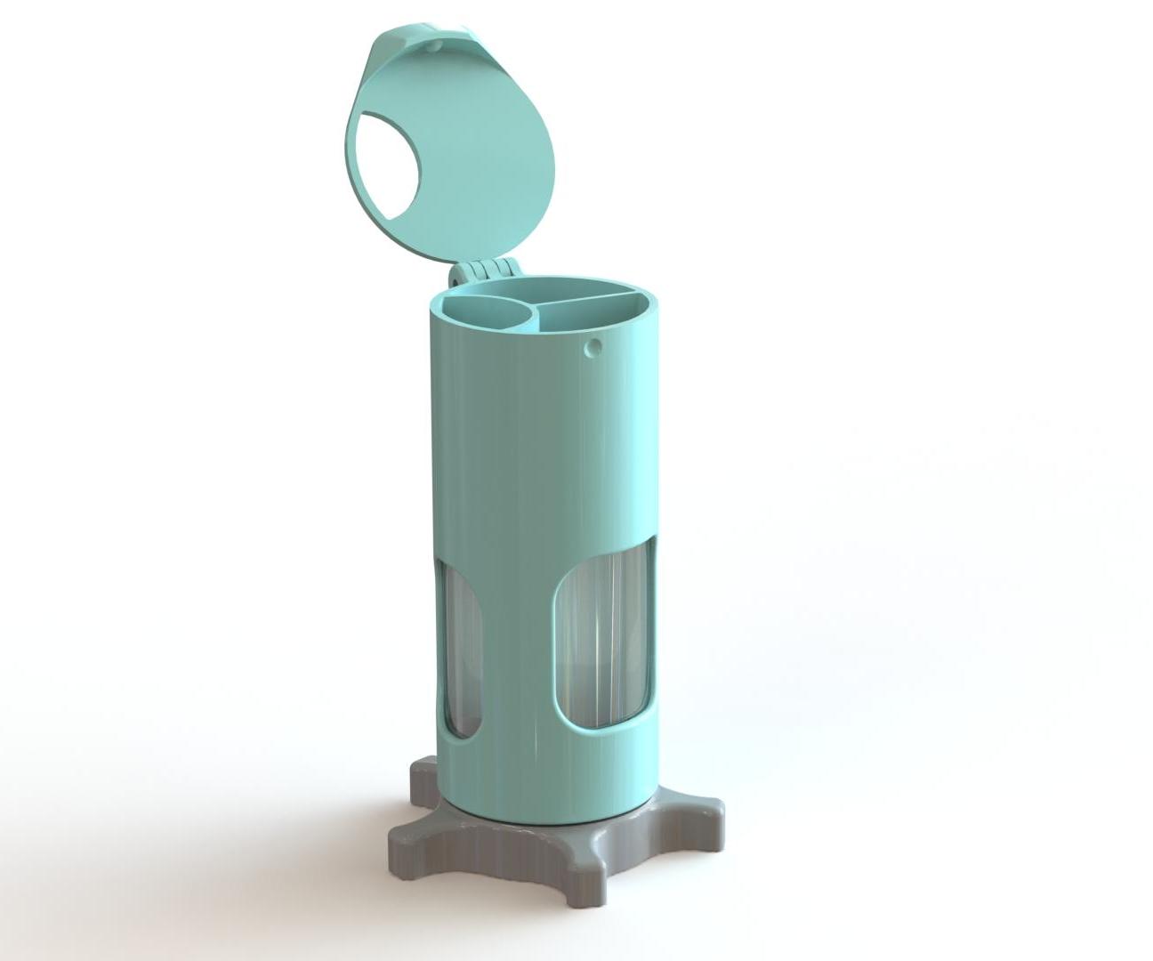 DIY 3D Printed Pill Dispenser