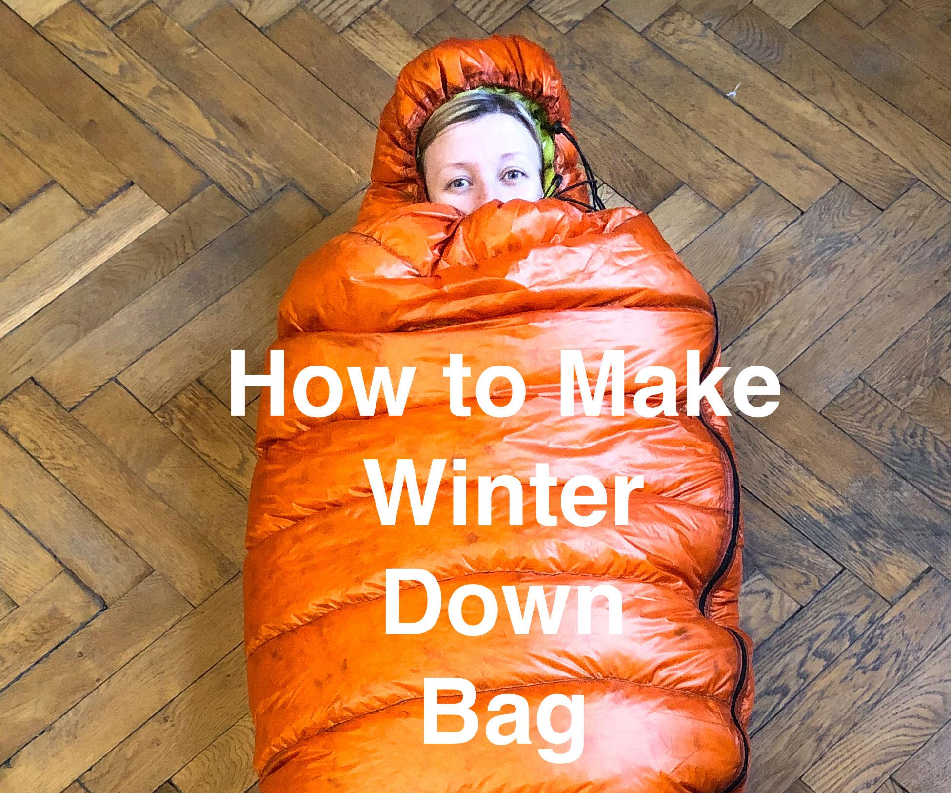 Ultralight Winter Down Bag