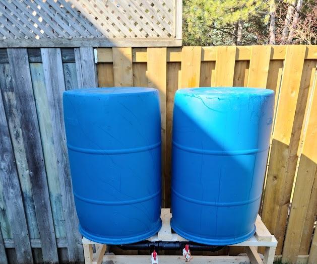 Water Barrel Stand for Garden Water Barrels
