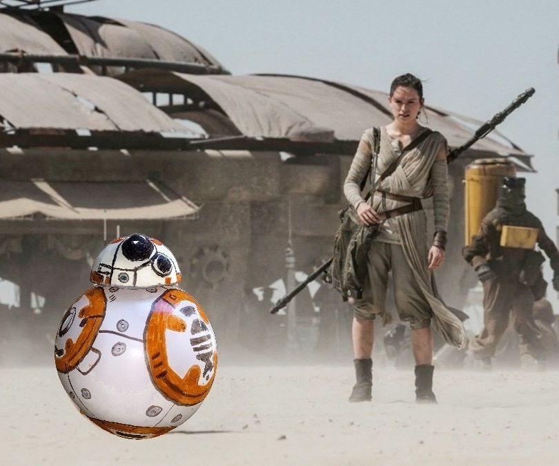 BB8 Star Wars Hover Disc/ Balloon Figure