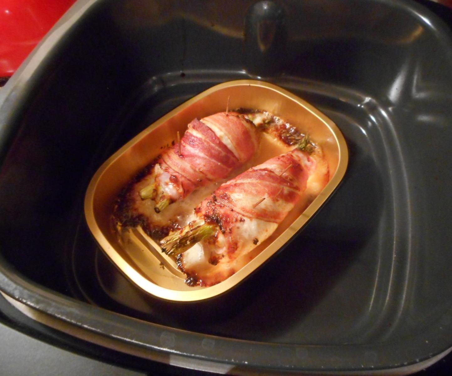 CHICKEN CORDON BLUE ROLL-UPS