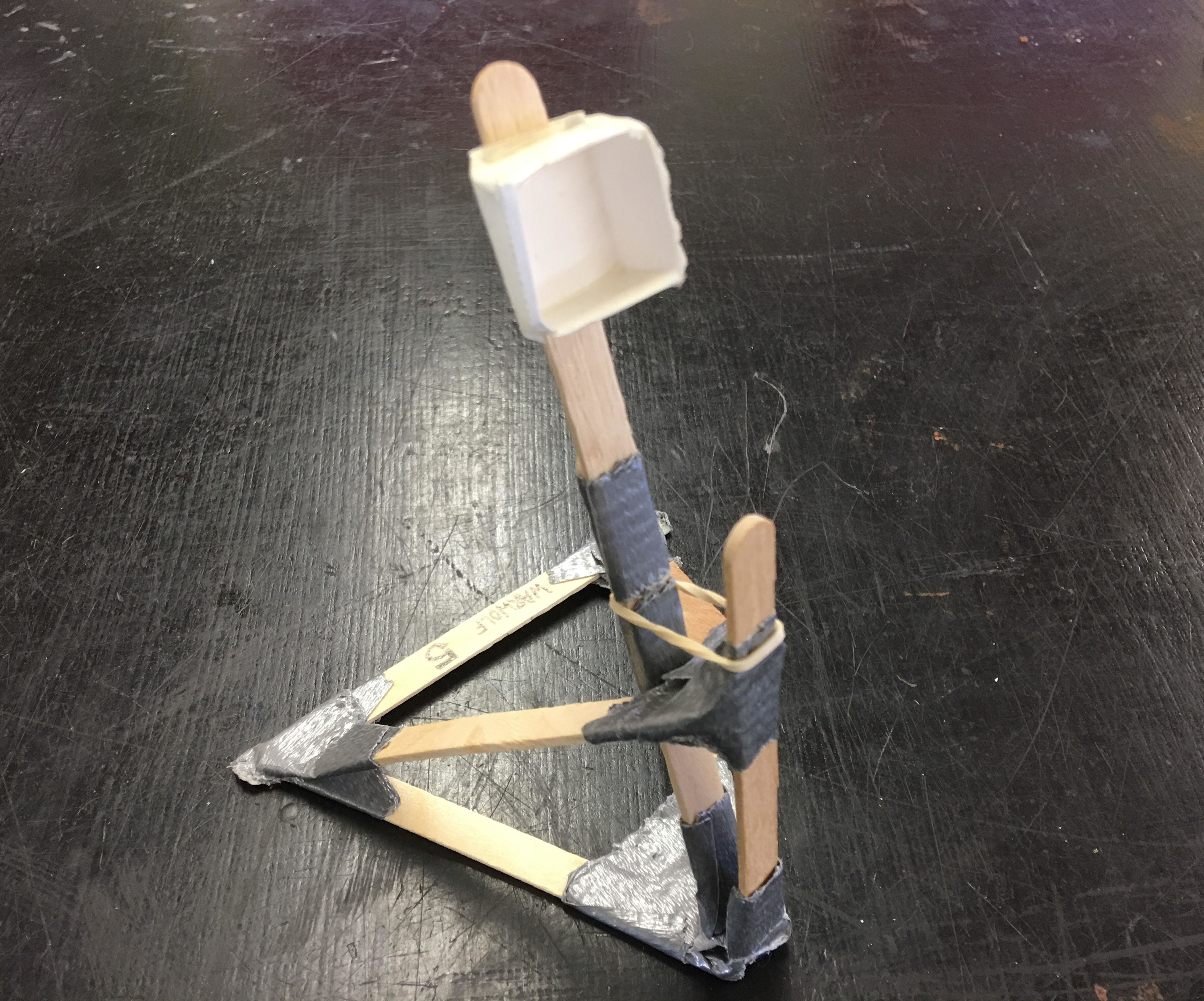 Duct Tape + Craft Sticks = Siege Weapon