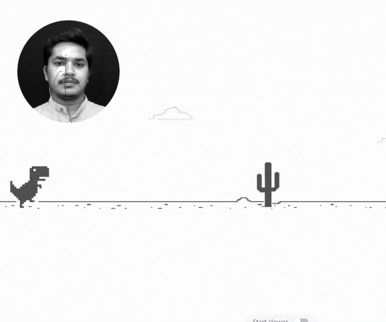 Control Dino Game Using Eye Blinks (EOG)