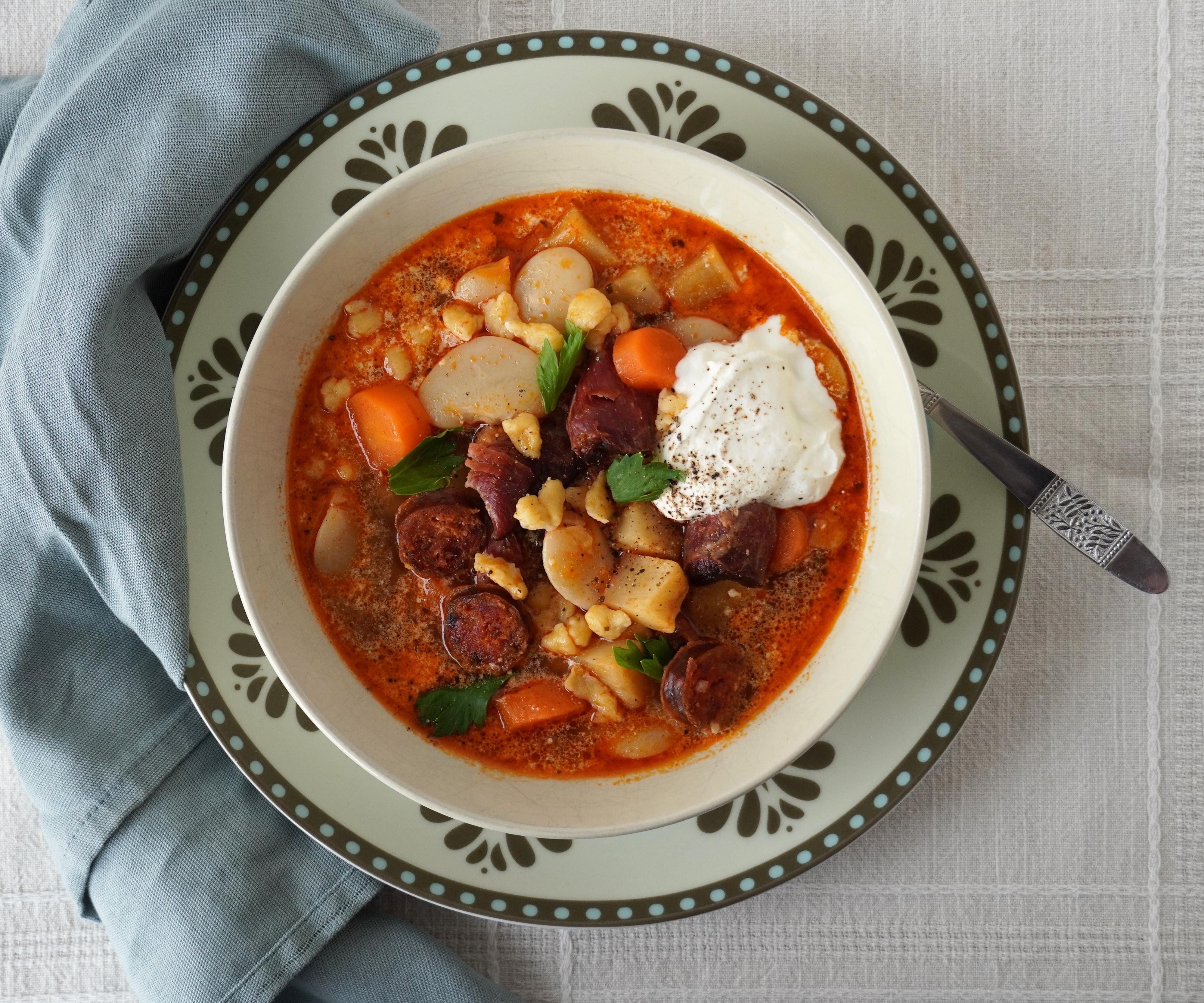Warming Smoky Bean Soup