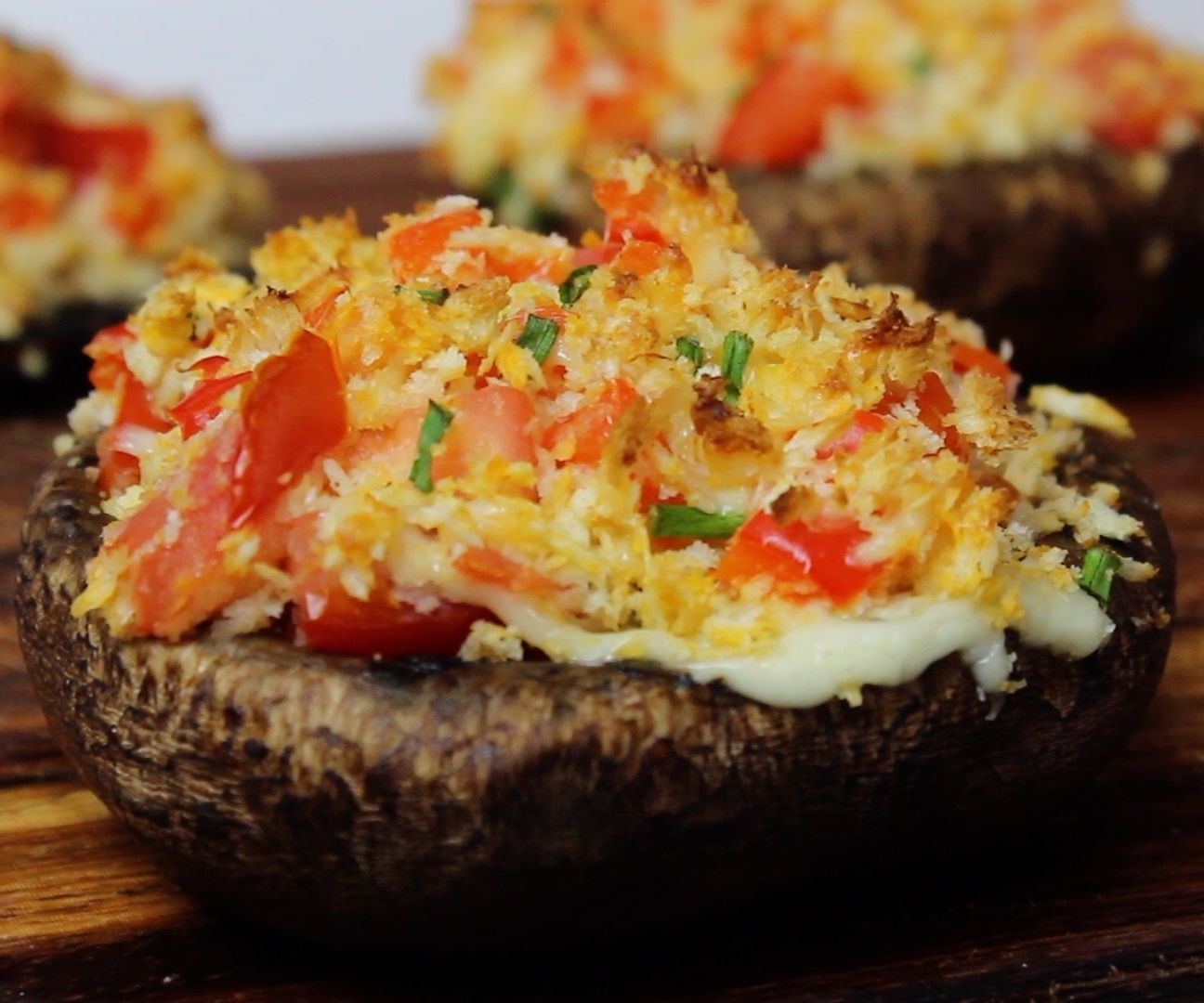 How to Make Stuffed Portobello Mushrooms