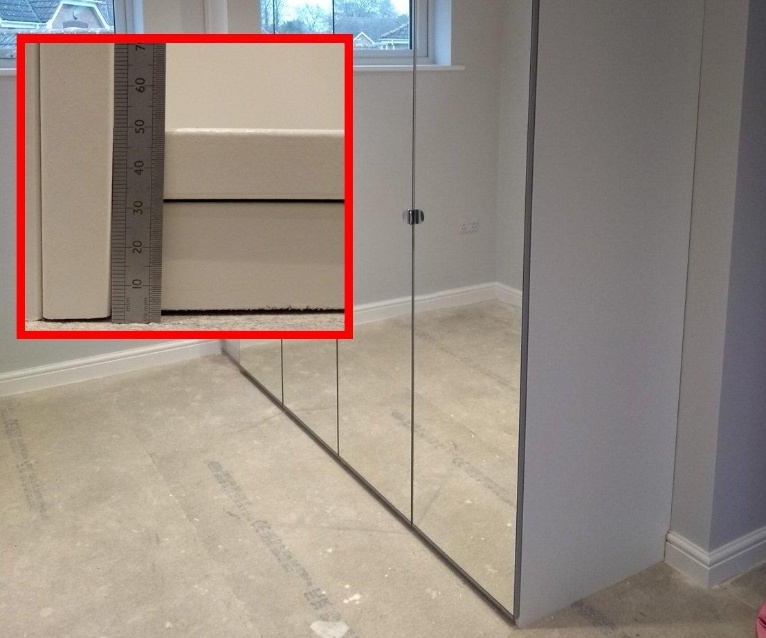 IKEA Pax Wardrobe - Shortening, Reducing Height, Building-in Floor to Ceiling