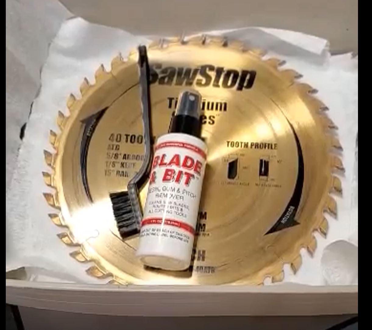 Cleaning Your Table Saw Blades