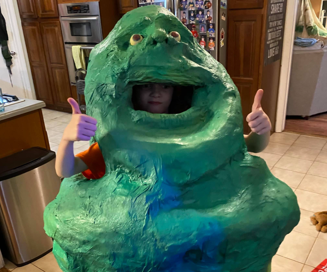 How To: Slimmer Halloween Costume!! -BizyBuilders