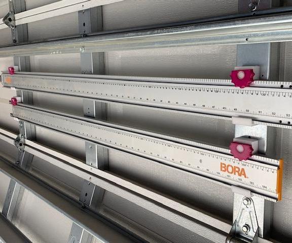 3D Printed Hanger for Bora Edge Clamp Saw Guide