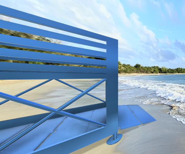 Weelchair Beach Access Bridge - Removable