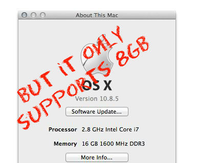 How To: MacBook Pro Late 2011 Memory Upgrade - 16GB (2 X 8GB)