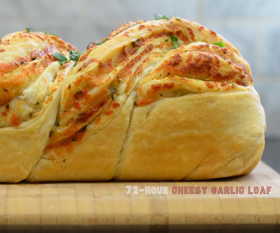 72-hour Cheesy Garlic Loaf