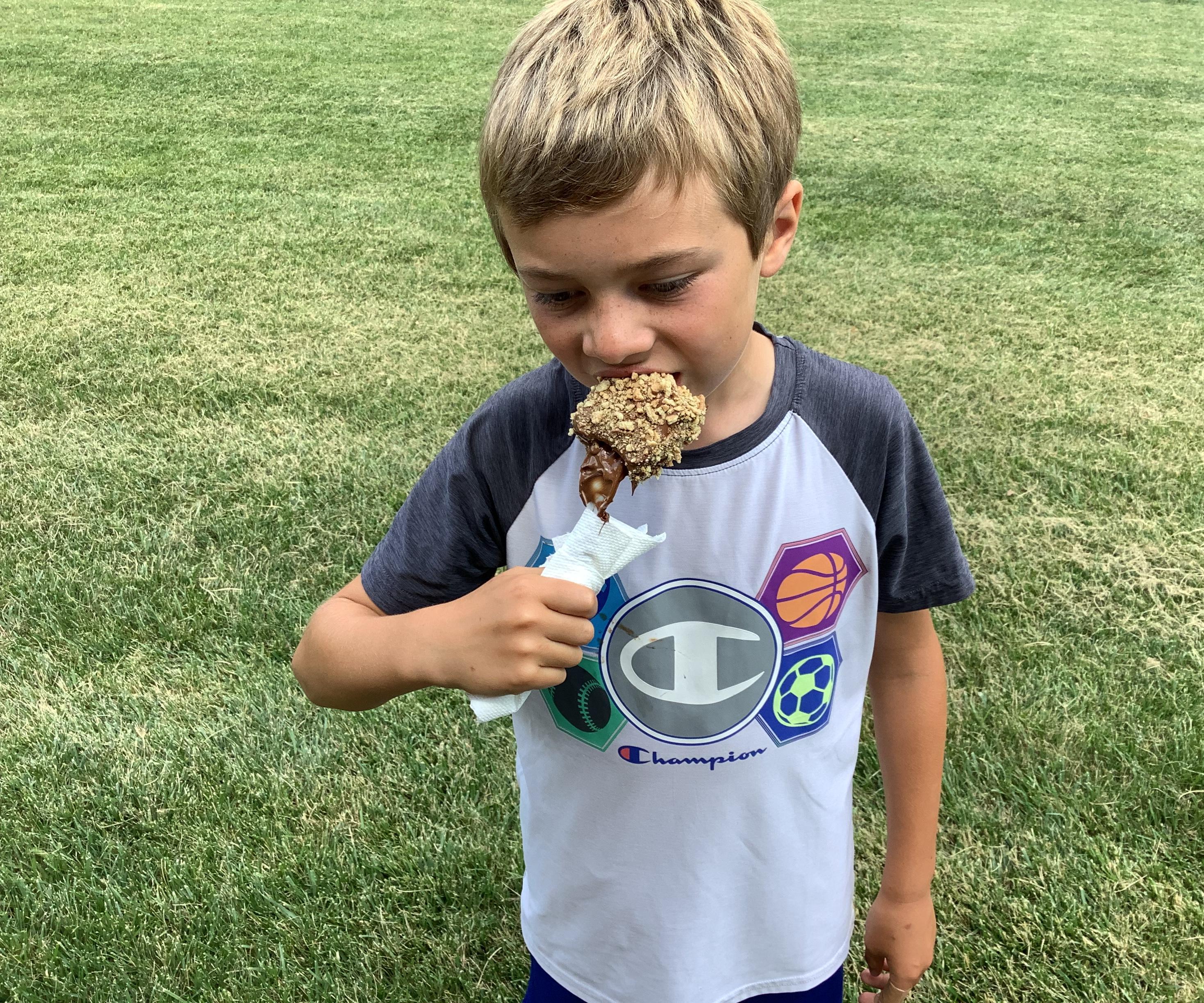 Fire-free Gooey S'mores on a Stick