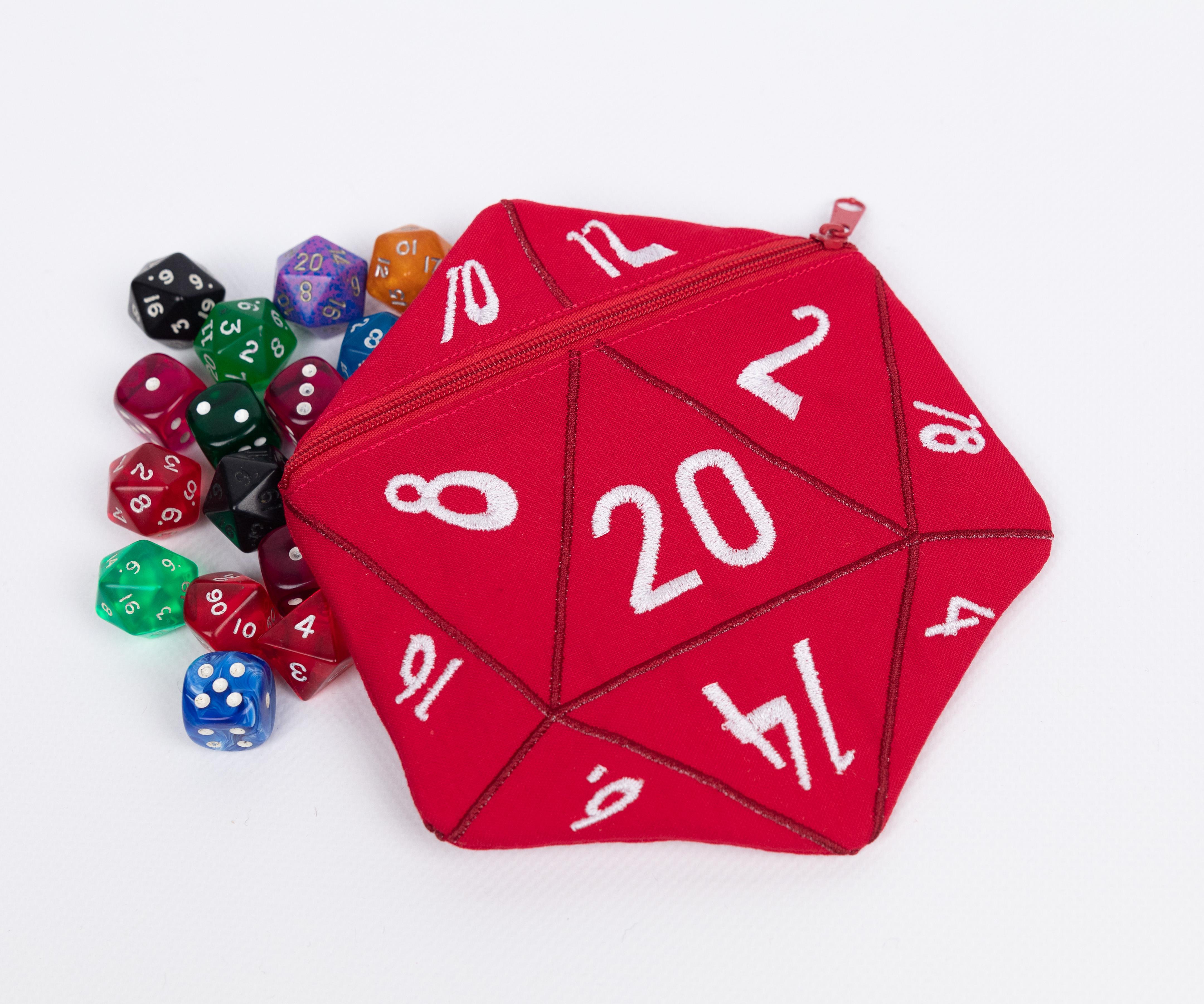 D20 Dice Pouch
