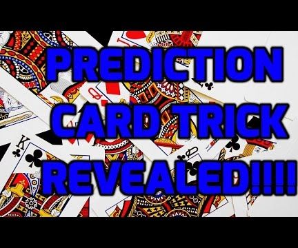 How to Do Awesome Prediction Card Trick
