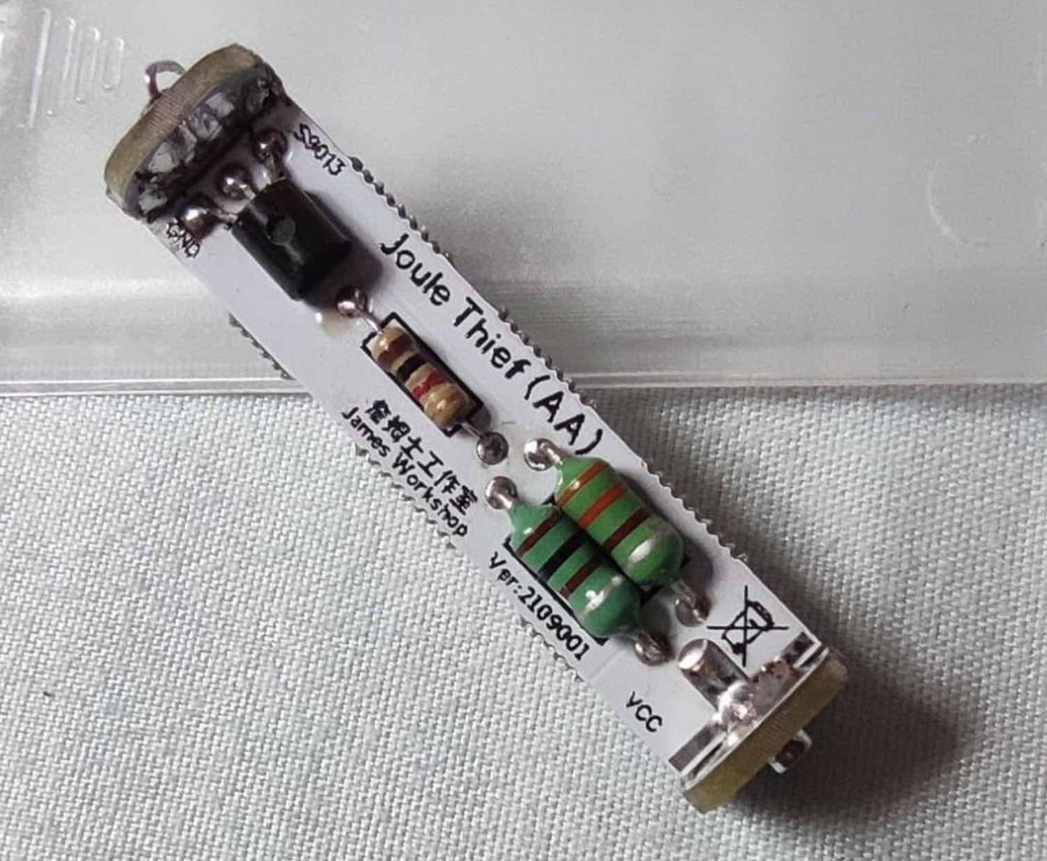 Use LEDs With Only One AA Battery! - Super Simple Joule Thief