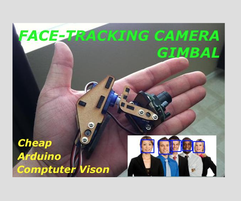 Face Tracking Pan-Tilt Camera