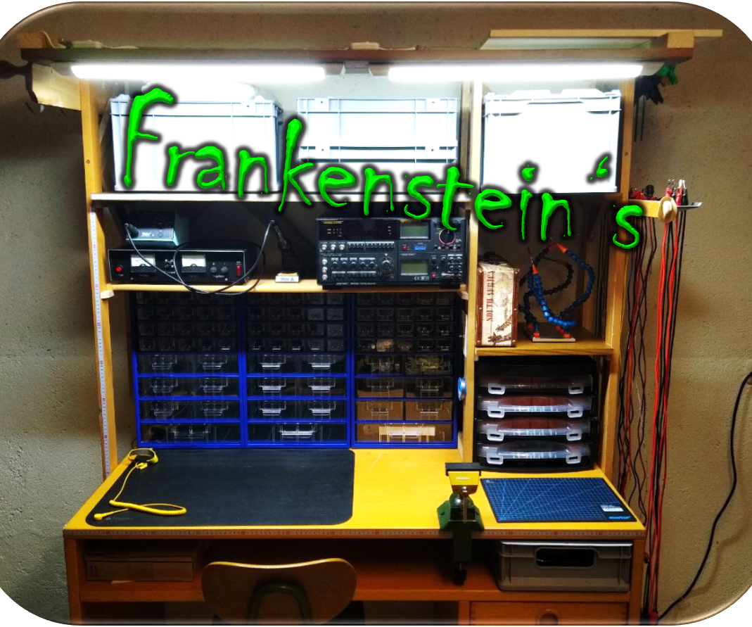 Old Desk to Laboratory Bench Using Basic Tools