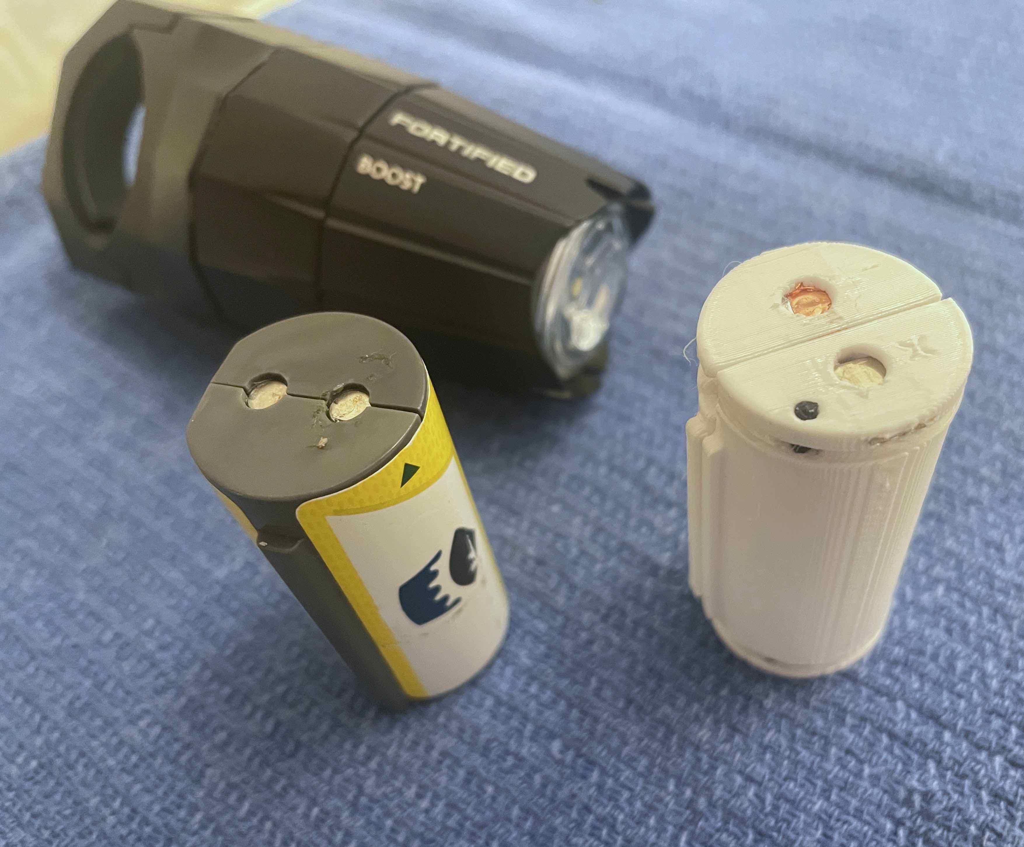 FORTIFIED: Bike Light Battery Replacement