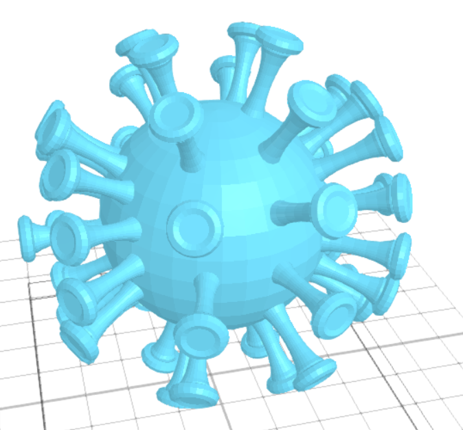 HOW TO CREATE a 3D VIRUS USING 3D MODELLING SOFTWARE