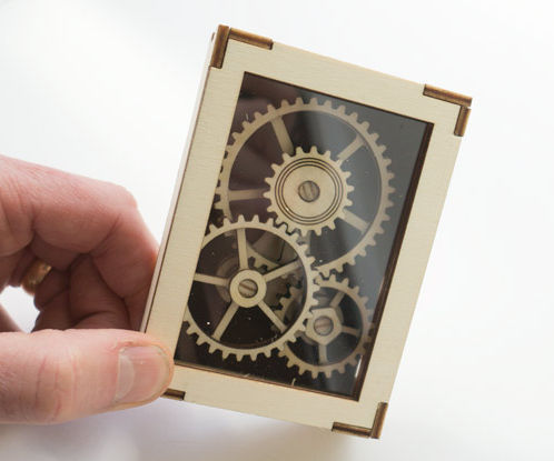Laser Cut Display Gears