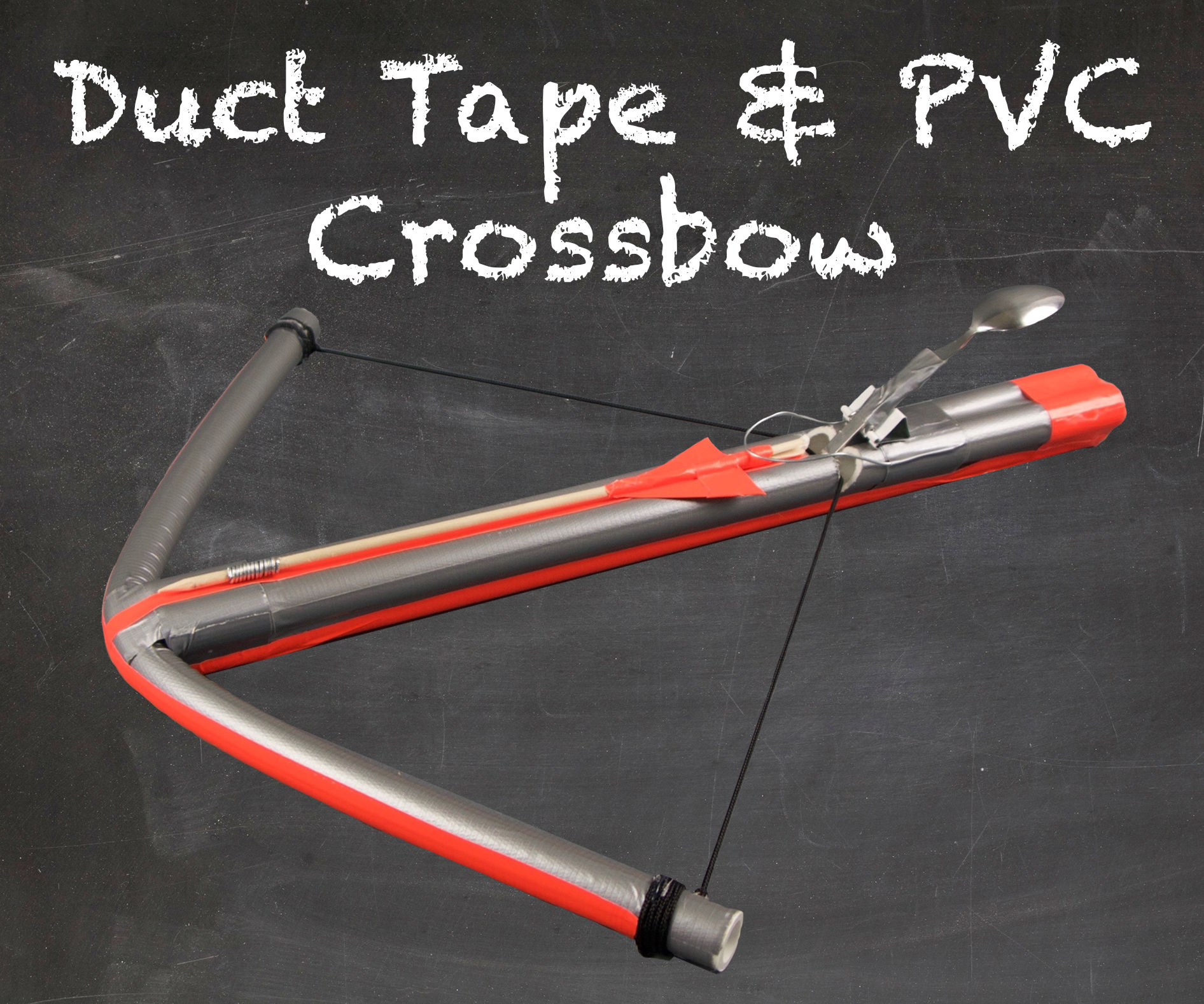 Duct Tape & PVC Crossbow