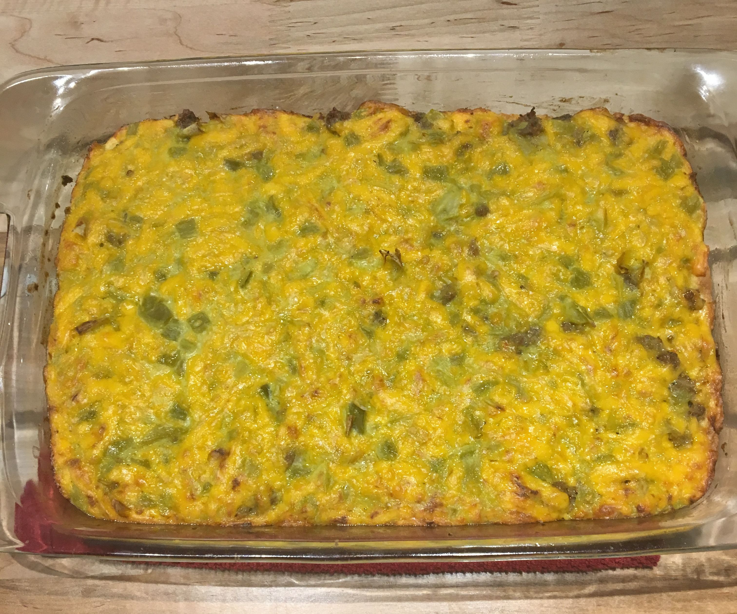 Zesty Sausage Squares 