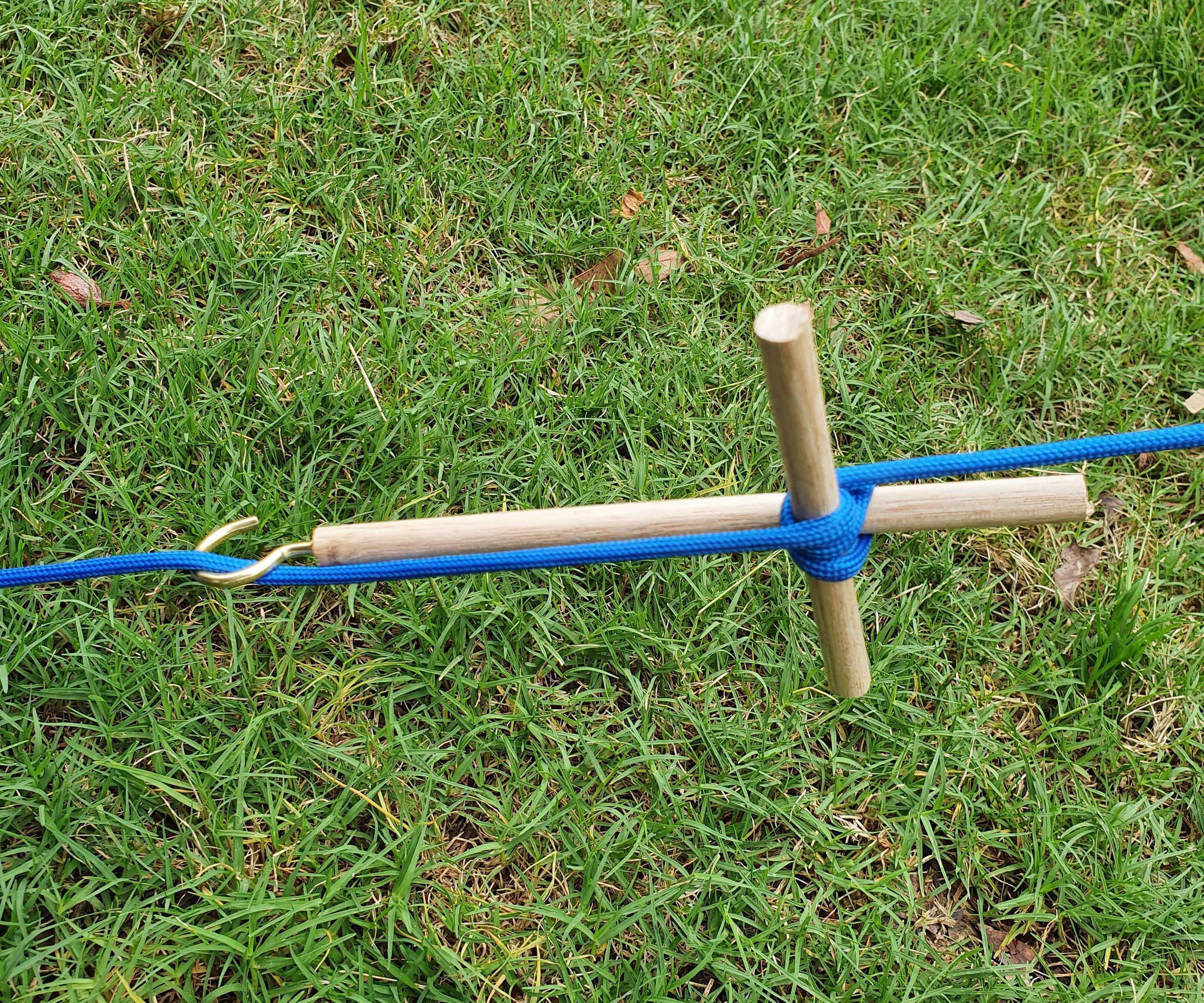 Spanish Windlass - Tightening Tent Ropes