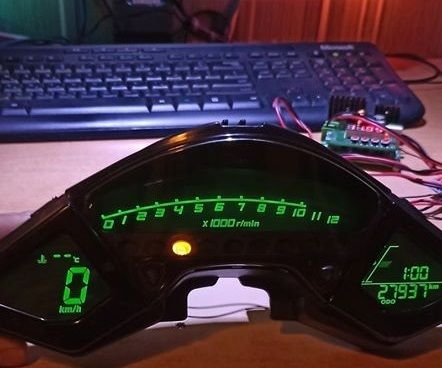 Honda CB 1000 R , Change Dash Color