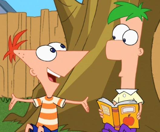 Phineas and Ferb Surprise Card