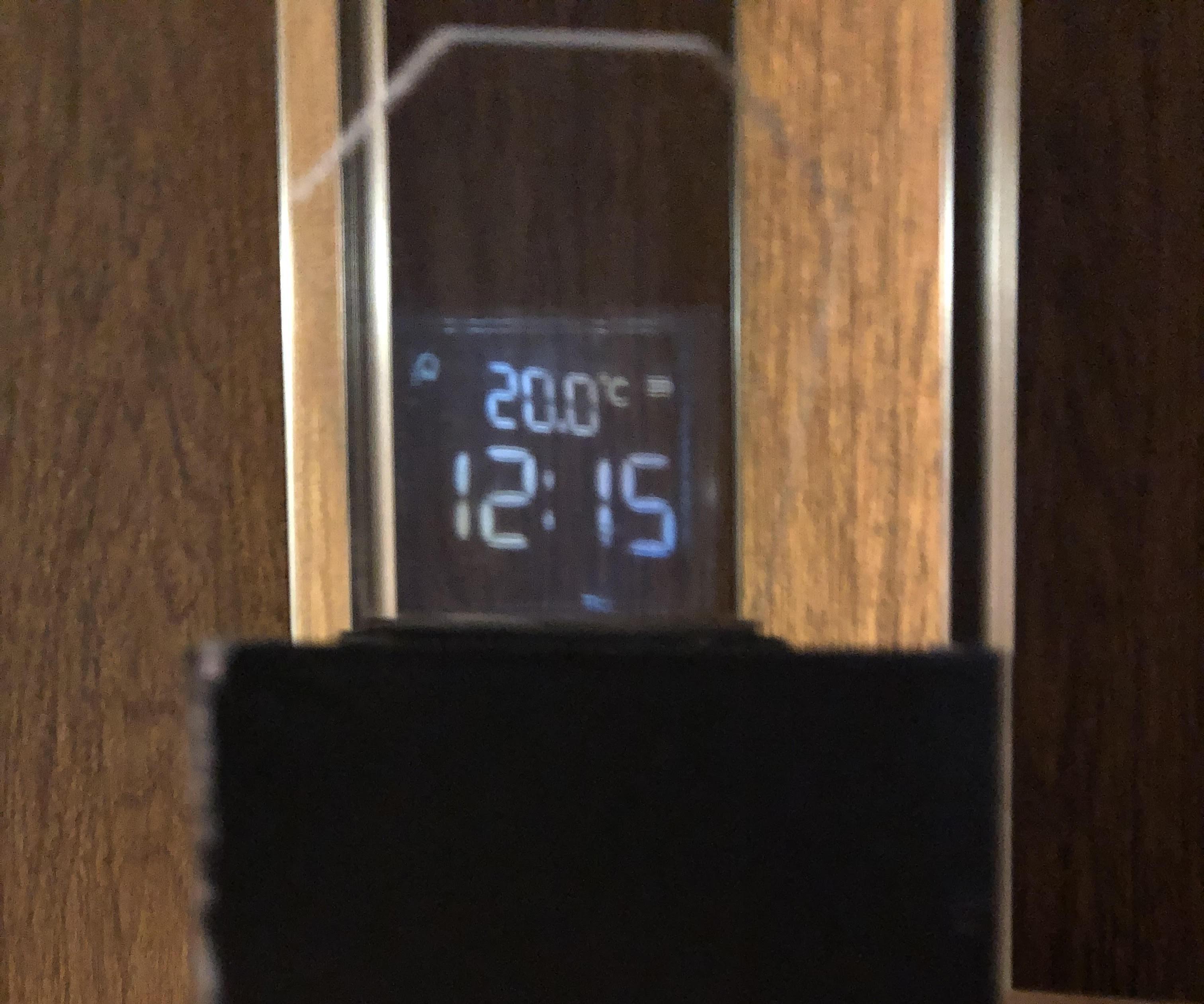 H.U.D. (Heads Up Display) Alarm Clock