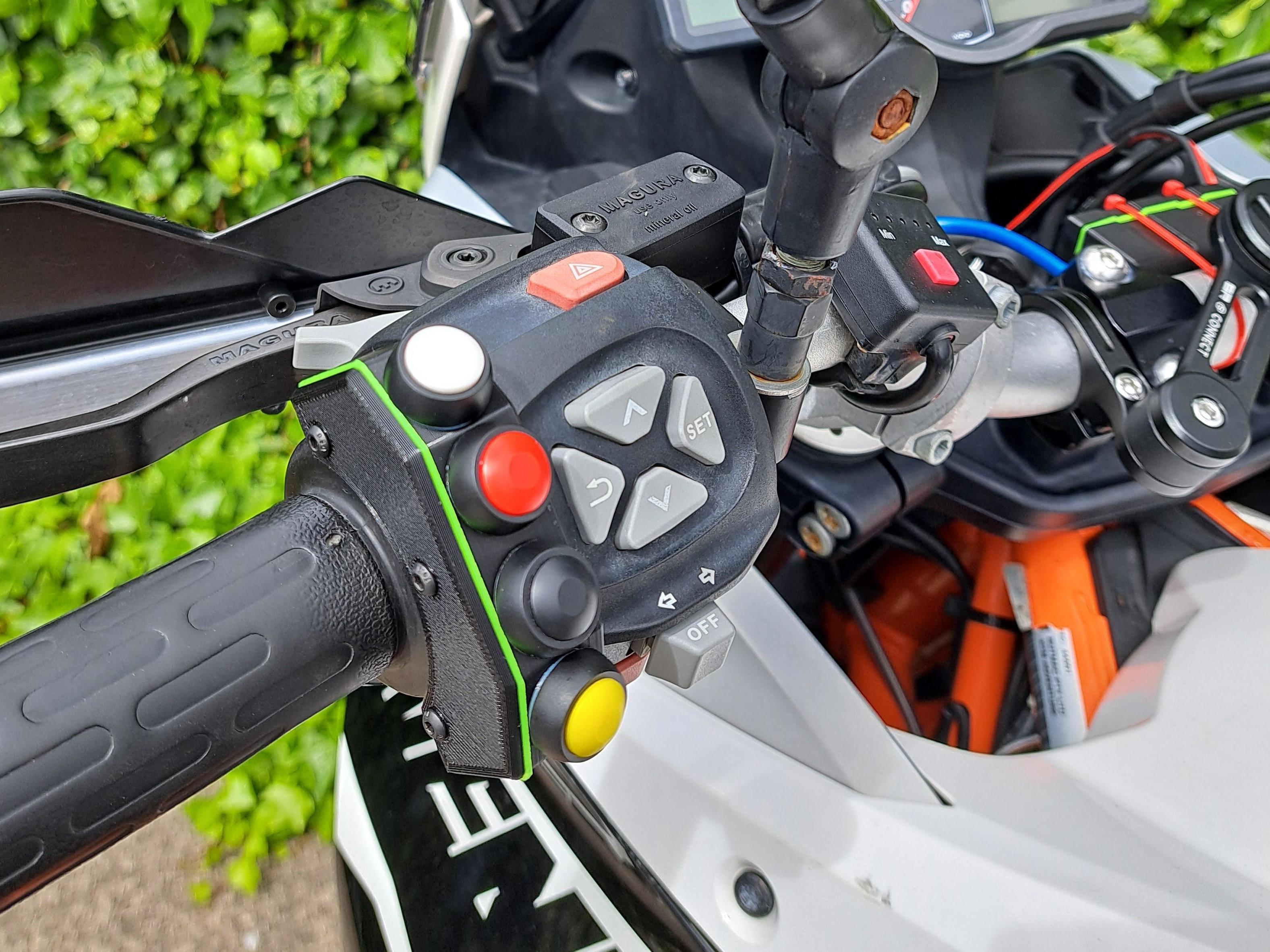 Bluetooth Navigation / Digital Roadbook Controller (4 Buttons / 2 Profiles)