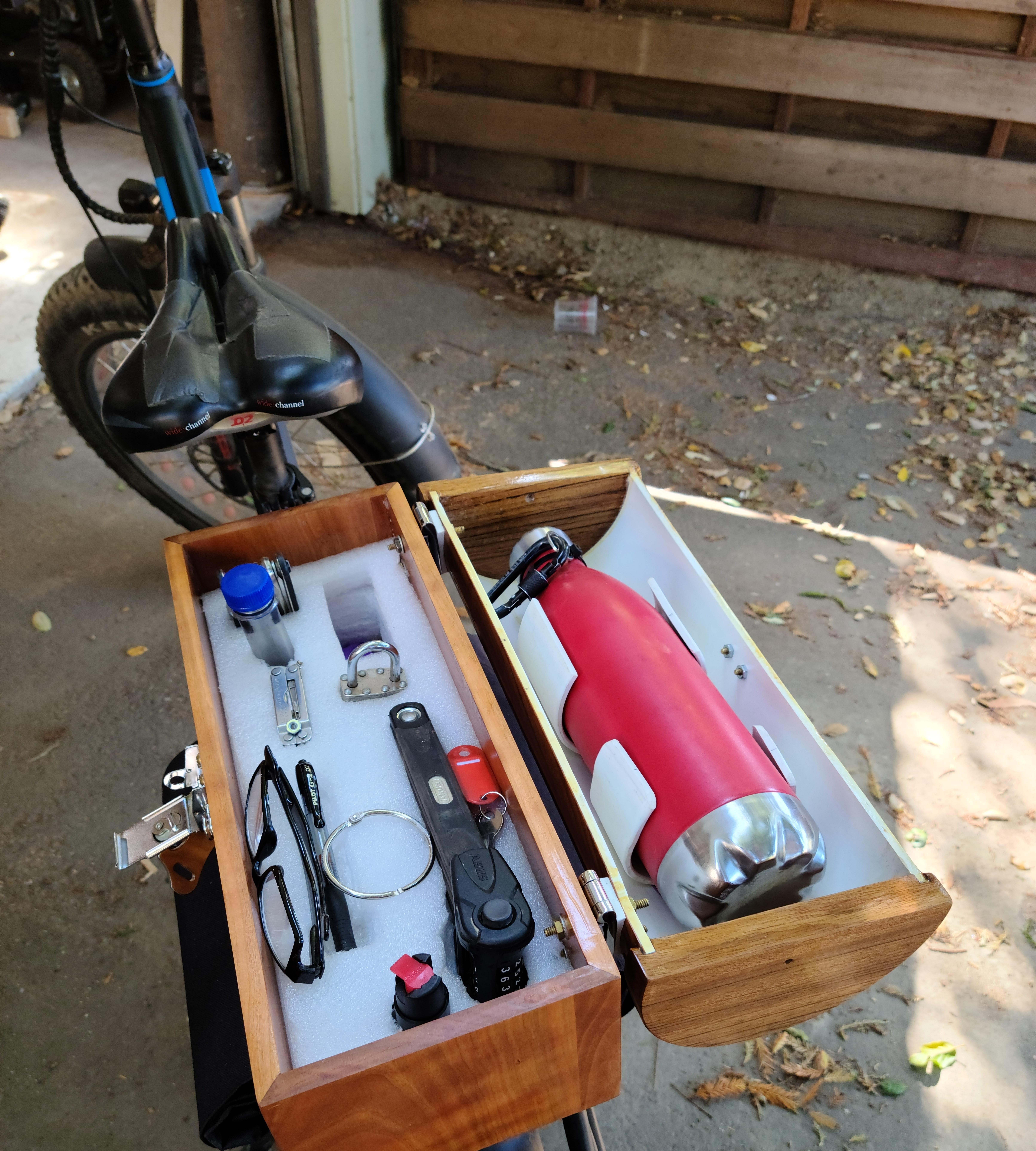 Build a bike trunk