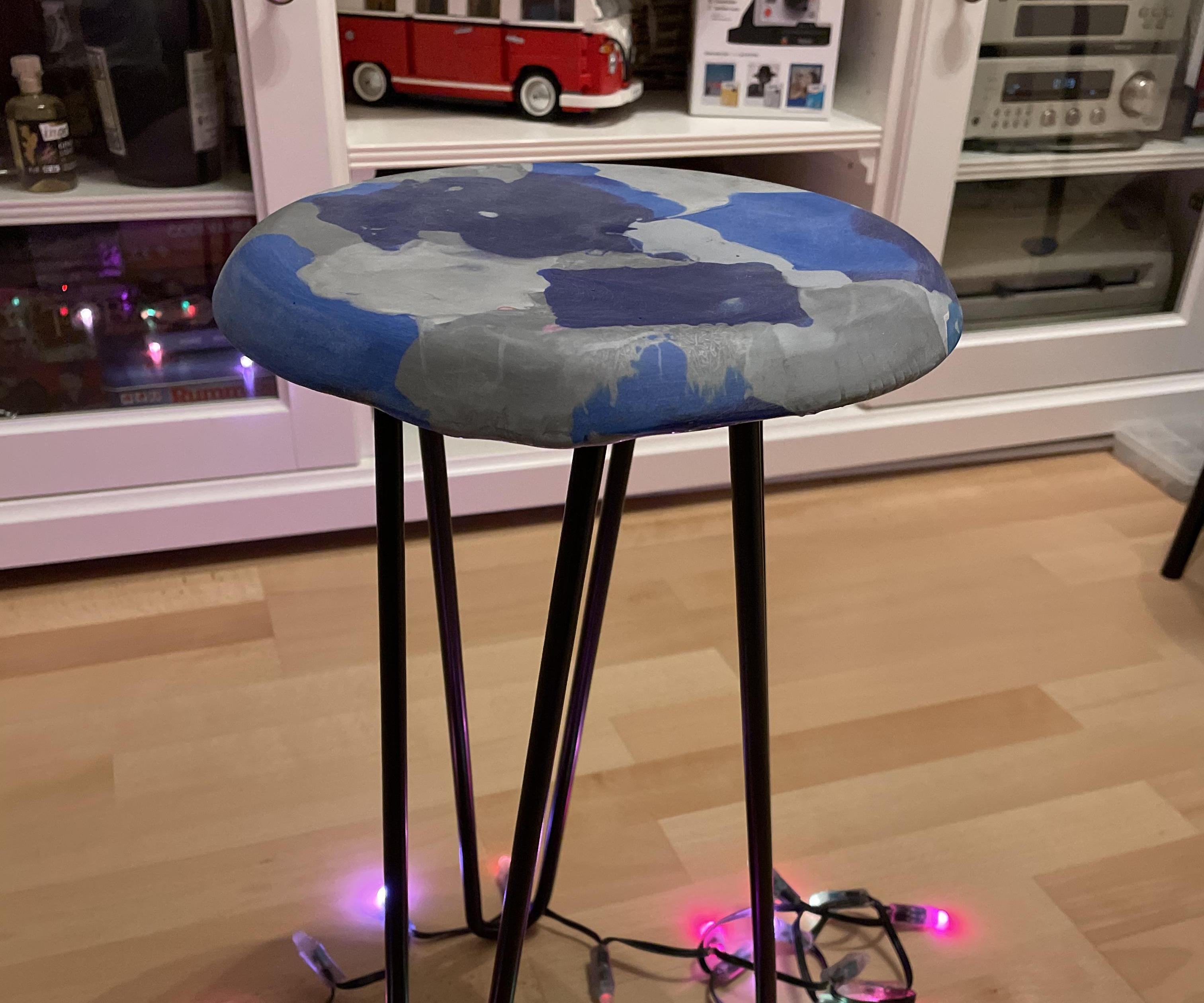 Stool Made From Recycled Plastic