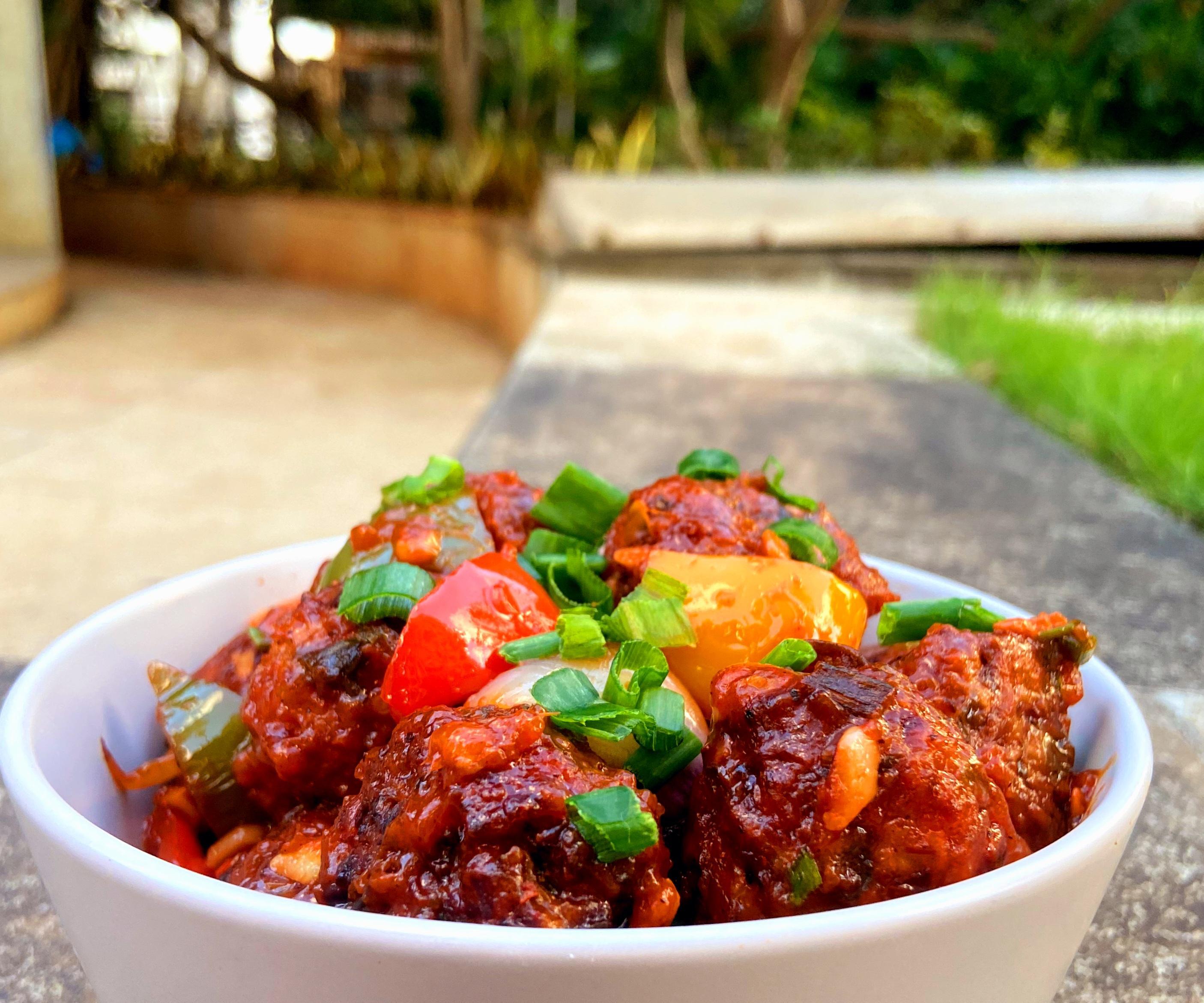 Food that makes you go Wow - Crispy Vegetable Manchurian