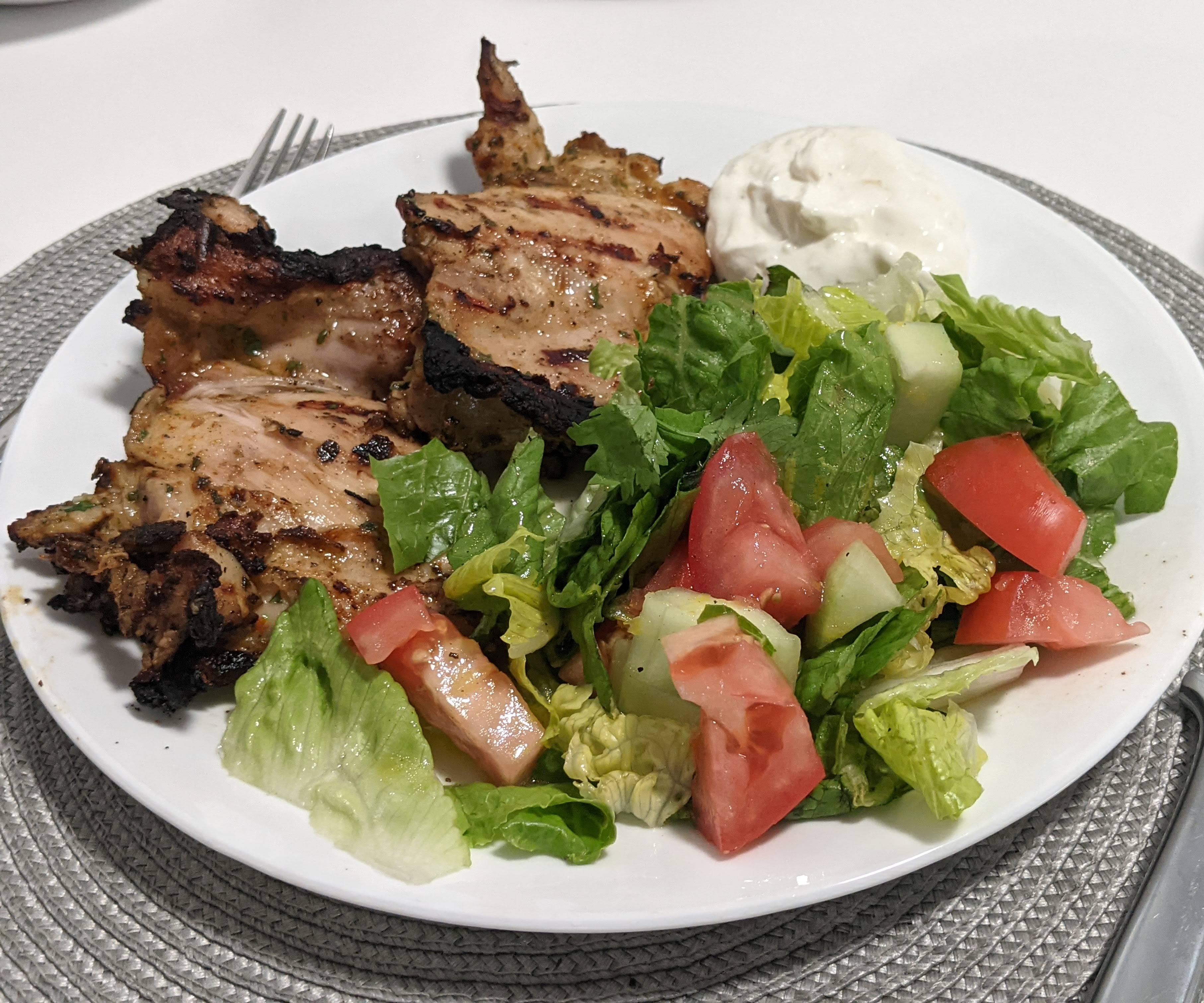 Grilled Harissa Chicken