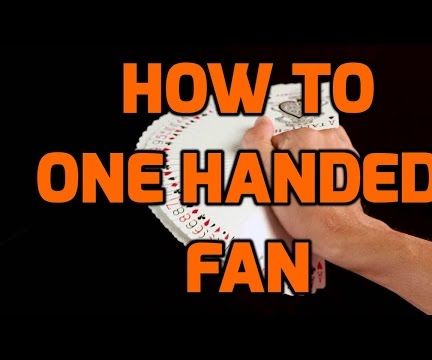 How to Do the One Handed Fan