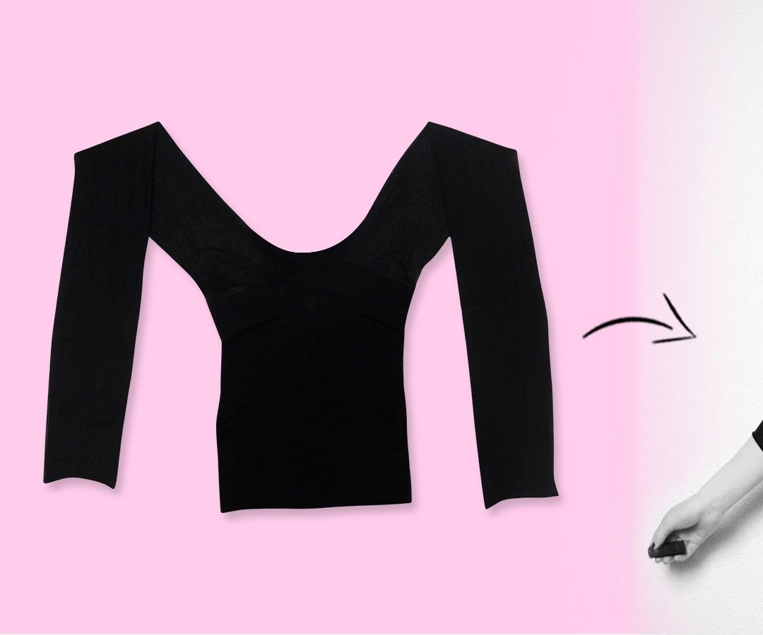 DIY Stocking Into a Mesh Crop Top