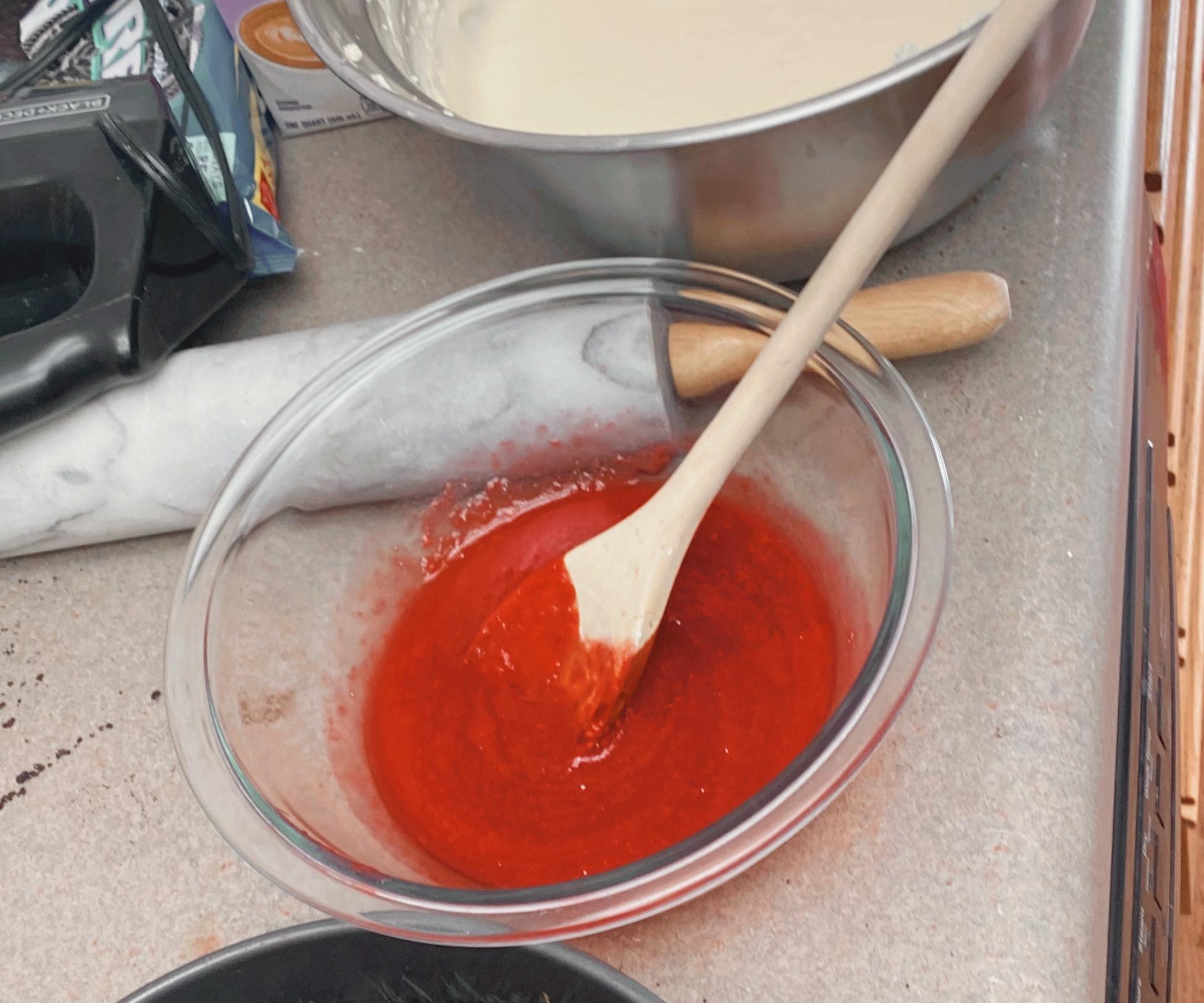 White Chocolate Raspberry Cheesecake