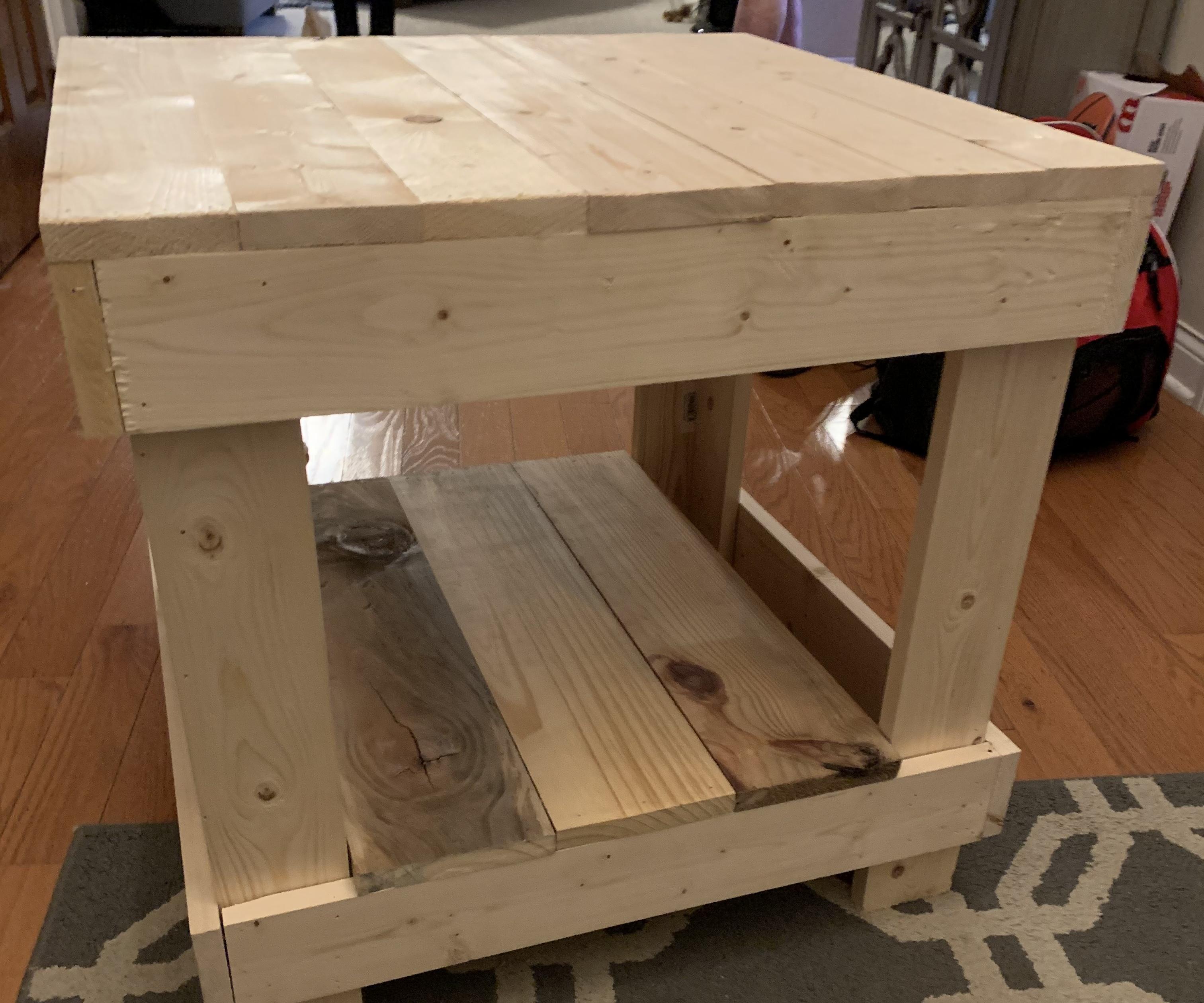 Wooden Table Project