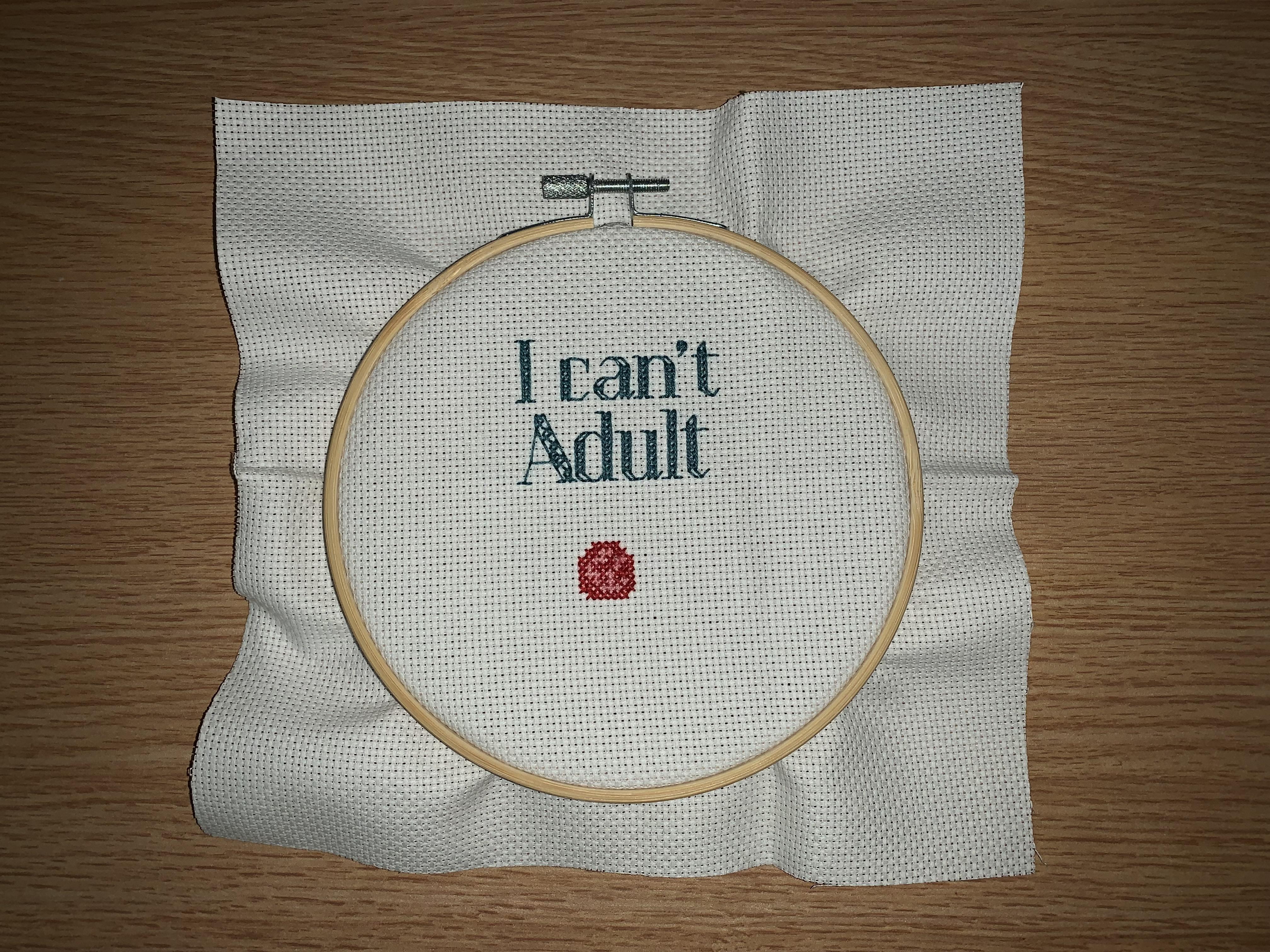 Cross-Stitching Tile