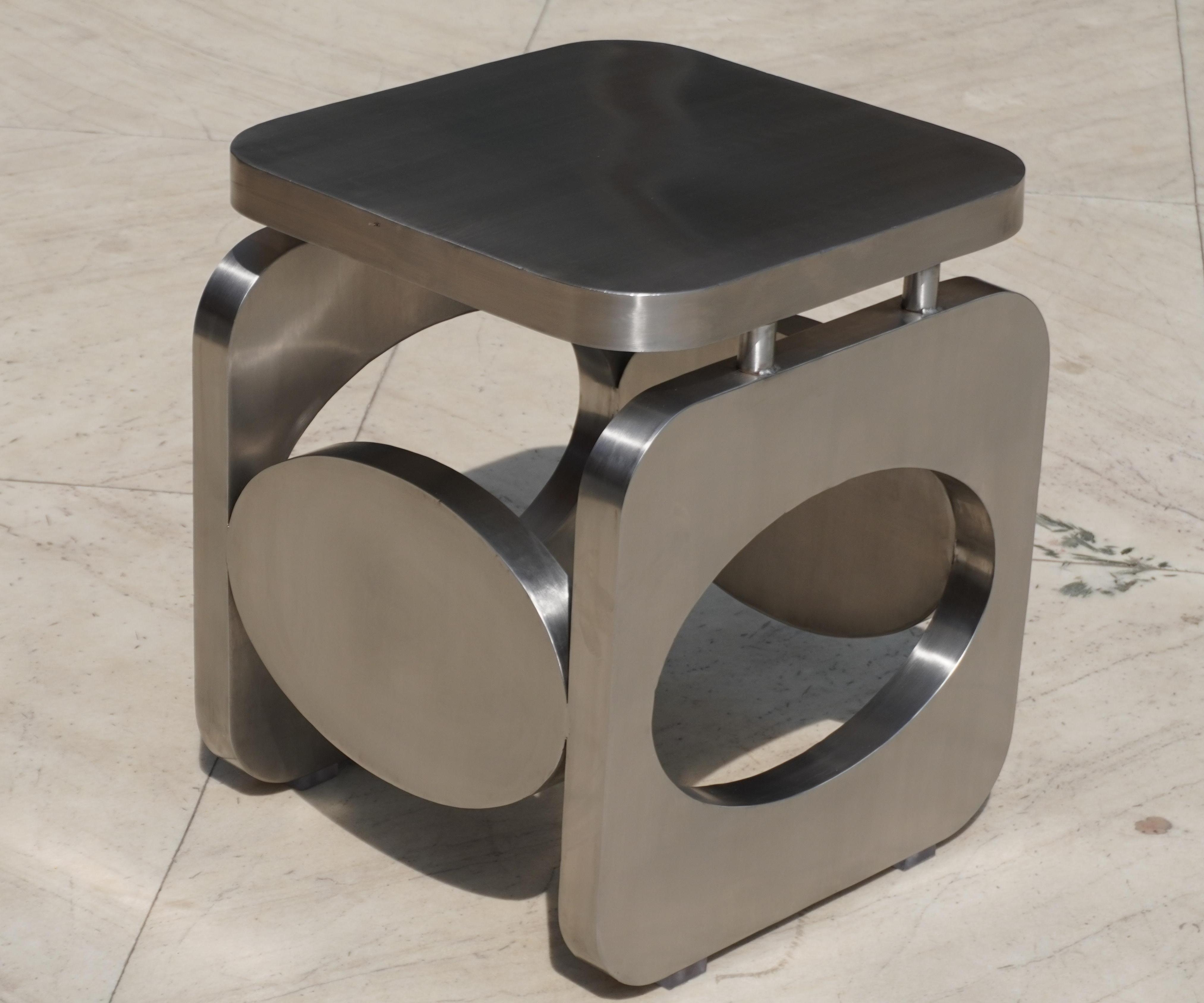 Stainless Steel Coffee Table 