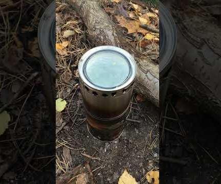 Efficient Hobo Stove