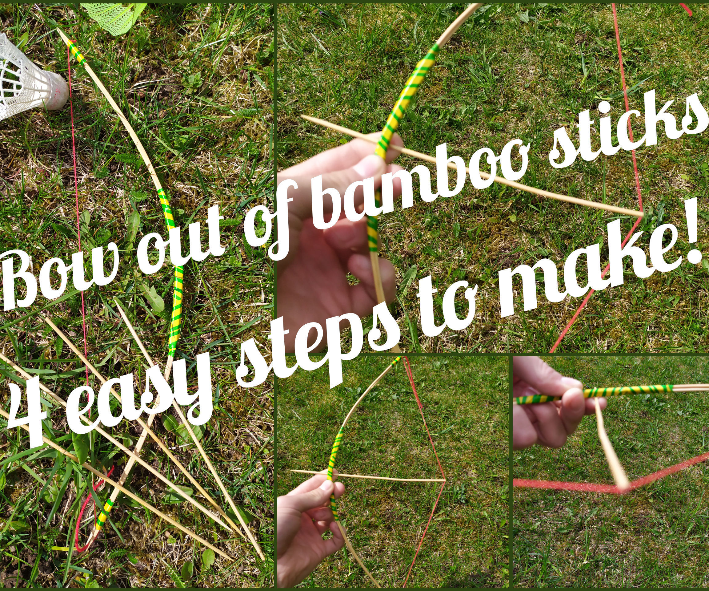 Bow Out of Bamboo Sticks