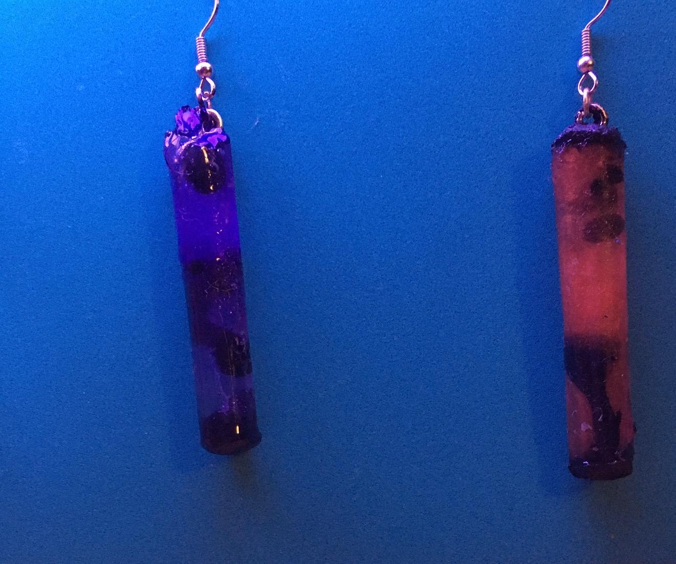 Lava Lamp Earings